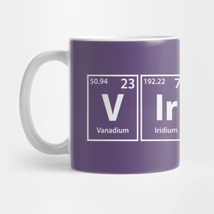 Virus (V-Ir-U-S) Periodic Elements Spelling Mug